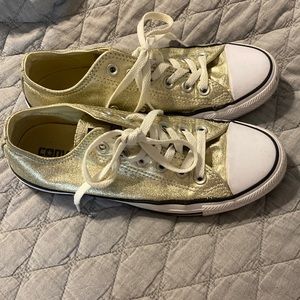 Gold Converse